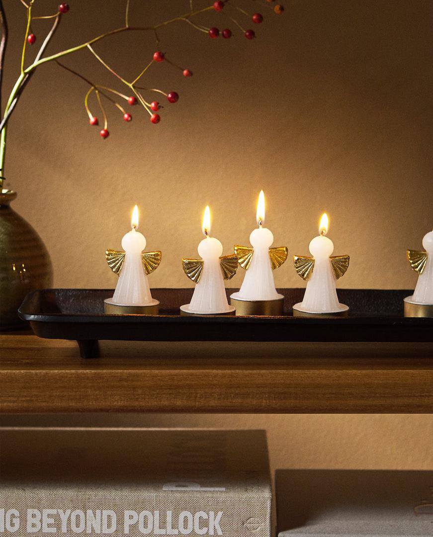 Za ljubitelje minimalizma - svijećice u obliku anđela, 69 kuna 6 komada
