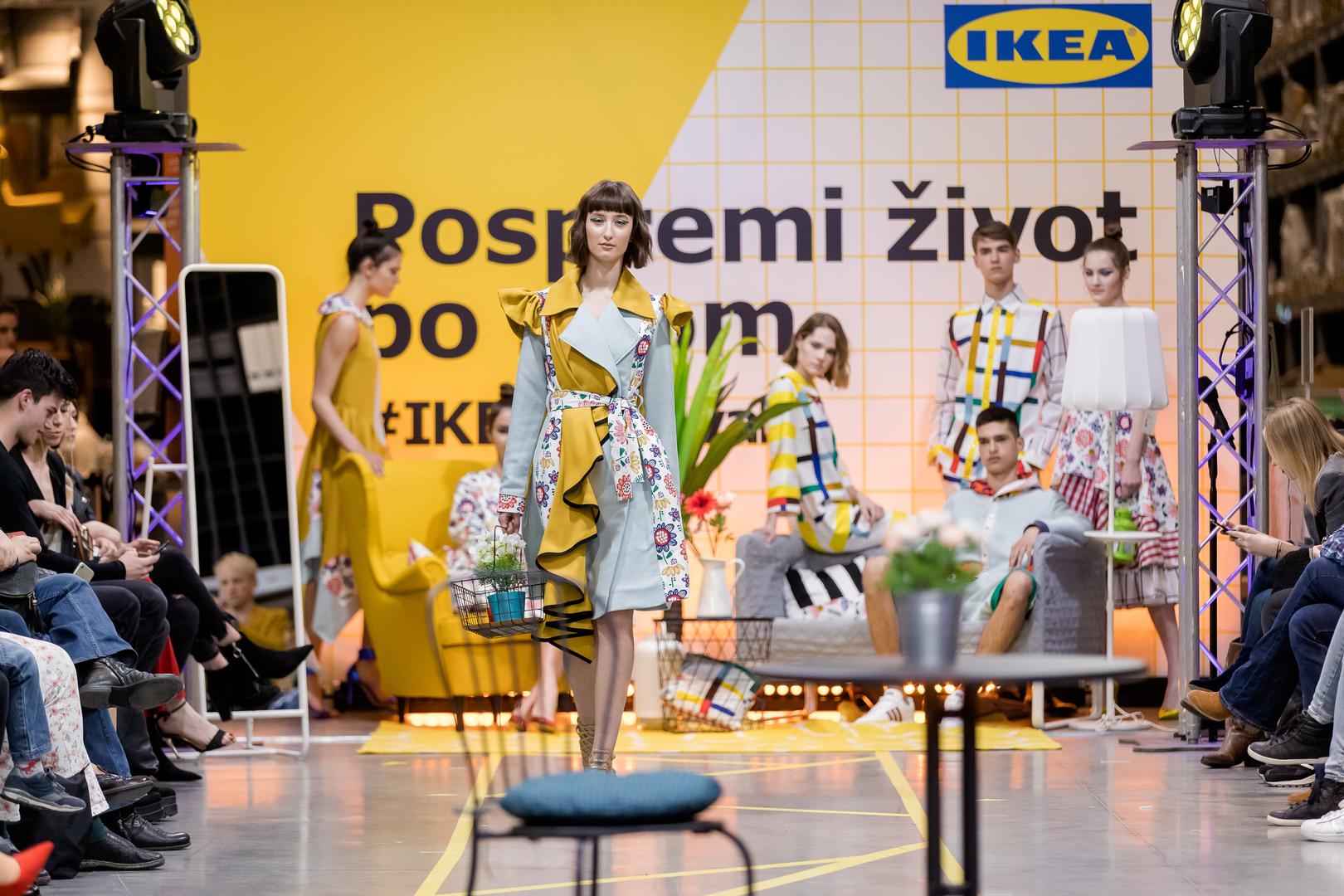 Za ovu je kolekciju u potpunosti korištena kolekcija IKEA tekstila za interijere, a sastoji se od 20 odjevnih predmeta 