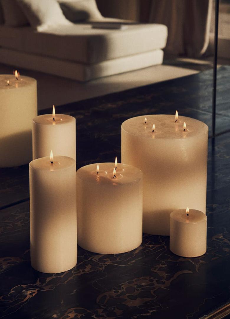 Mirisne svijeće nalaze se u svakoj prostoriji doma